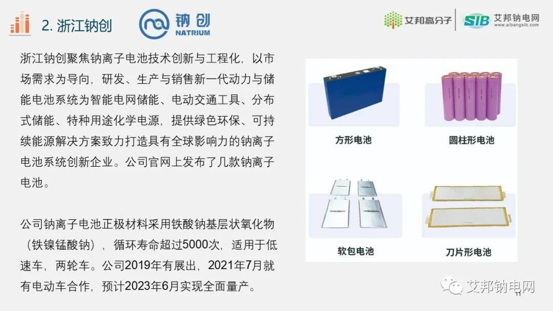 2023年已发布钠离子电池总结报告.ppt